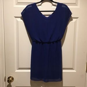 Dark Electric Blue Dress